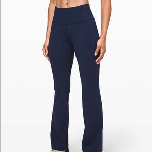 Lululemon groove pants true navy size 4